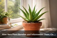 Aloe Vera Plant Benefits and Information: Uses, Care, Safety, and Growing Tips